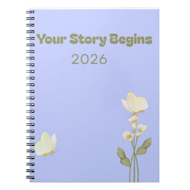 Your Story Begins – A Journal for New Beginnings (Front)