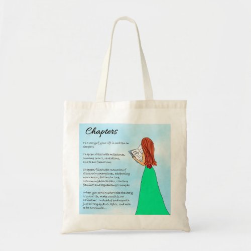 Your Story Chapters Tote Bag 