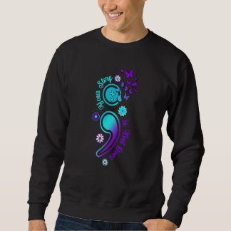Your Story is Not Not Over Semicolon Suicide Aware Sweatshirt