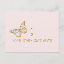 Your Story Isn't Over Mental Health Awareness Postcard