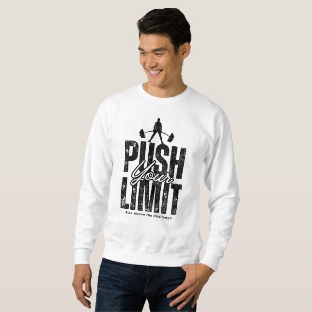 Your Strength - Minimalist Grunge Motivational  Sweatshirt (Front Full)