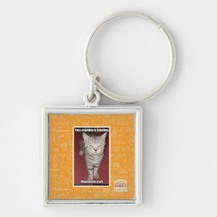 Your stupidity is blinding 2 keychain