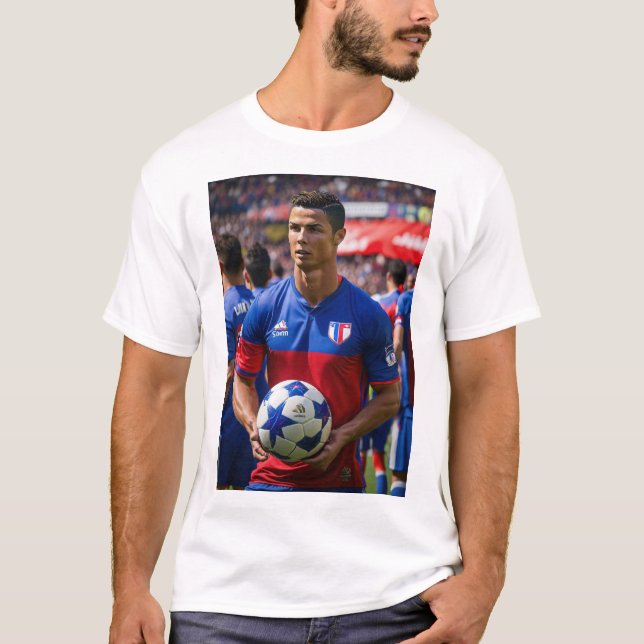  Your Style with Cristiano Ronaldo's Latest tshirt (Front)