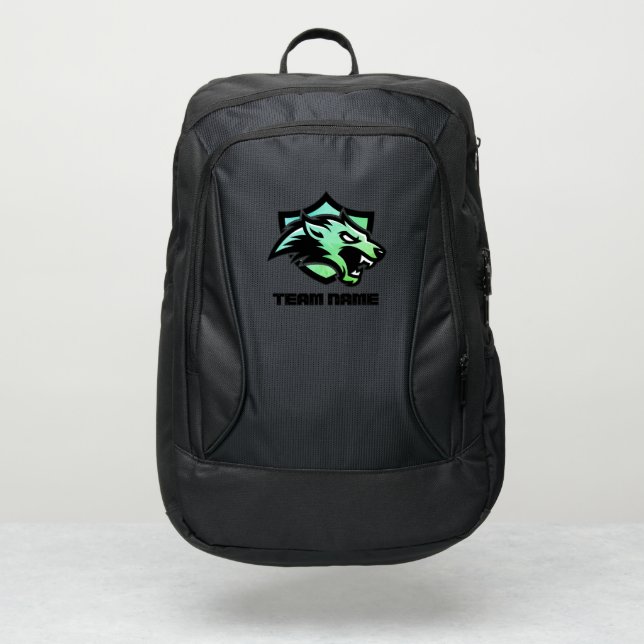 YOUR TEAM PORT AUTHORITY® BACKPACK (Front)