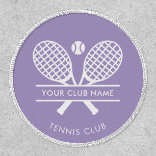 Your Tennis Club Name Rachets Icons Custom Patch