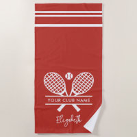 Your Tennis Club Name Team Swag Any Color Custom
