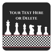 Your Text/Color Chessboard Piece Chess King Black