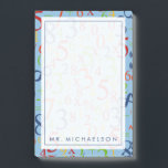 Your Text | Colorful Math Post-it Notes<br><div class="desc">Artwork Designed by:
https://www.etsy.com/shop/JennyLDesignsShop</div>