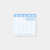 Aesthetic Plain Professional White Modern Post-it Notes