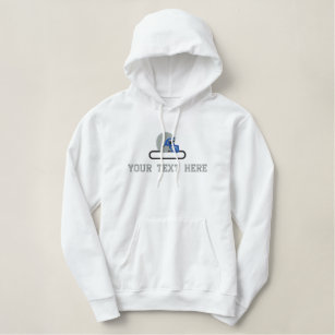 Your Text... Embroidered Hoodie