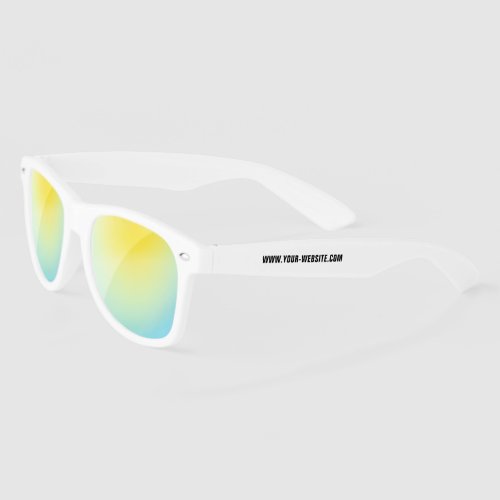 Your Text Font and Colors Promotional Sunglasses