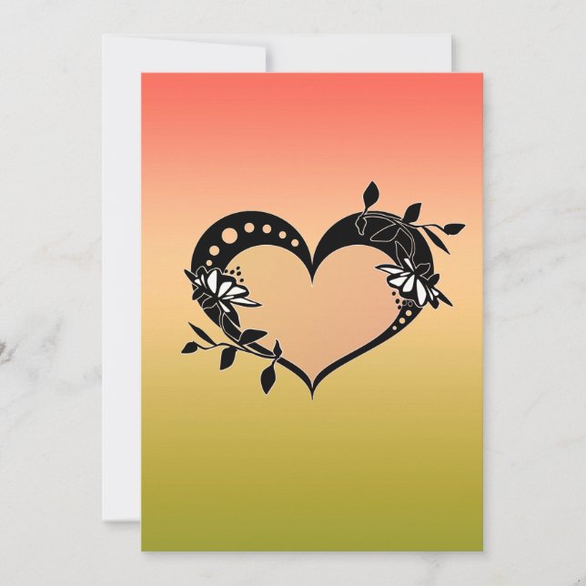 Your text, gift tags, wedding invitation (Front)