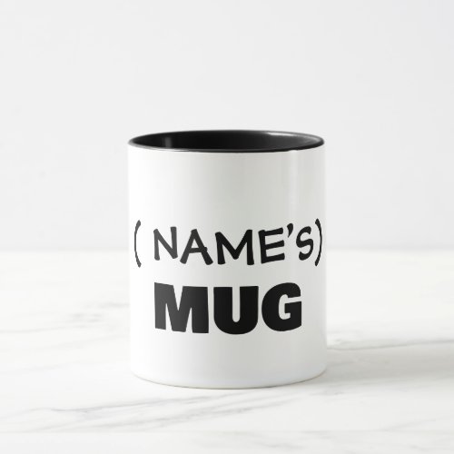Your text here customizable  mug