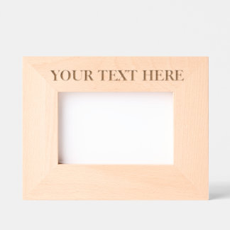 YOUR TEXT HERE ENGRAVED FRAMES