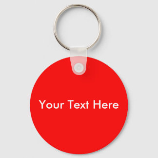 Your Text Here Keychain