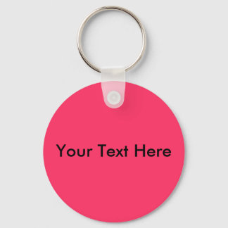 Your Text Here Keychain