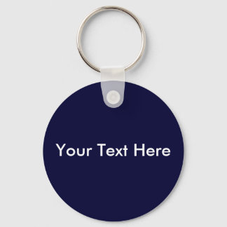 Your Text Here Keychain