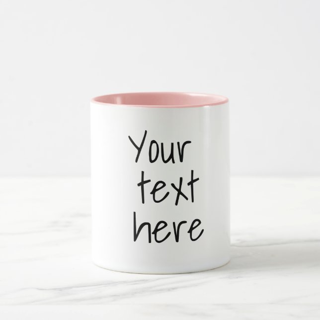 Your text here  mug (Center)