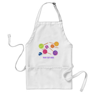 Your text here on Colorful Lollipop Aprons
