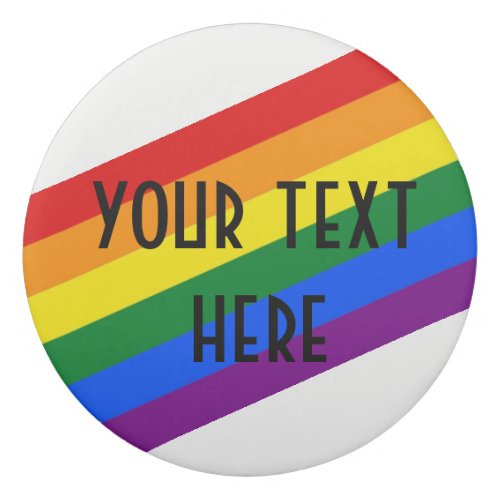 your text here rainbow eraser