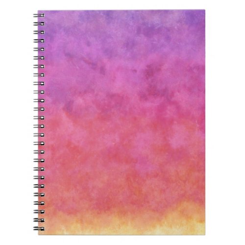 Your Text here RAINBOW SUNSET BACKGROUND Notebook