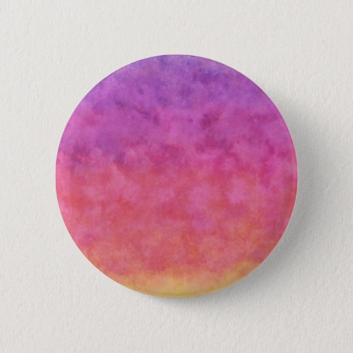 Your Text here RAINBOW SUNSET BACKGROUND Pinback Button