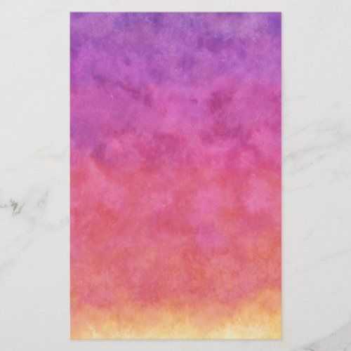 Your Text here RAINBOW SUNSET BACKGROUND Stationery