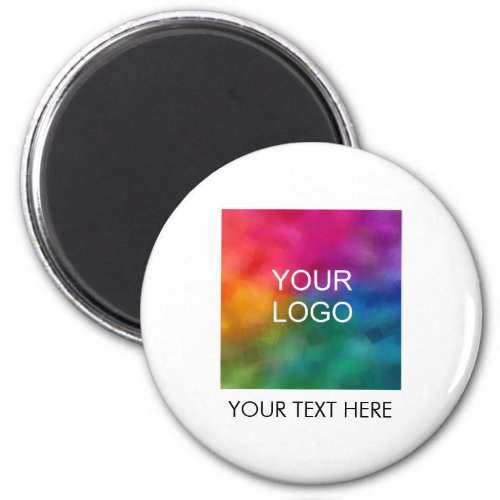 Your Text Logo Employee Staff Crew Member Name Magnet
