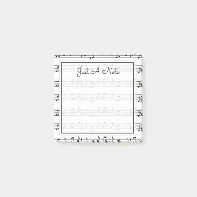 Your Text | Musical Notes (Front)