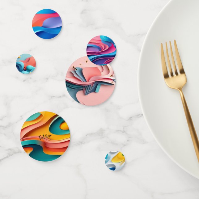 Your text on confetti (Group)