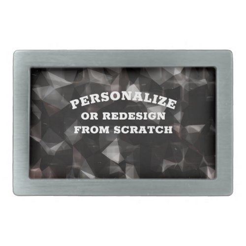 Your Text or Design Here _ Create a Custom Belt Buckle