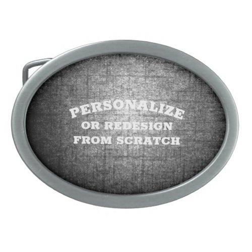 Your Text or Design Here _ Create a Custom Belt Buckle