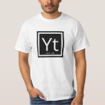 Your Text Personalized Periodic Table Element T-Shirt<br><div class="desc">This is a design for science lovers... </div>