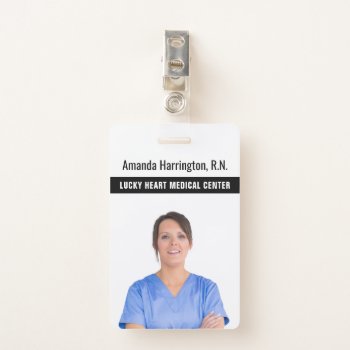 Your Text & Photo Badges by PizzaRiia at Zazzle