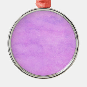 your text pink purple back ground metal ornament