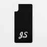Your Text, Simple, Retro-Styled Script | Black iPhone XS Max Case