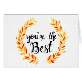 Your the Best (Front Horizontal)