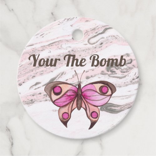 Your The Bomb Favor Tags