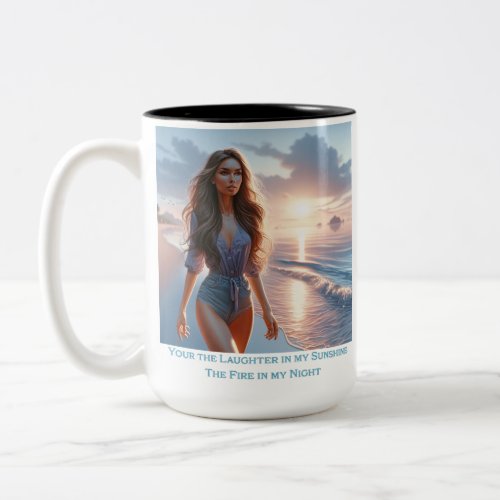 Your The Laughter in My Sunshine Two_Tone Coffee Mug