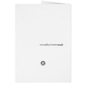 Your Throne Awaits You Chair Card (Back)