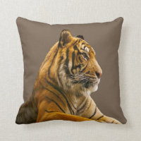 Your Tiger pilow Throw Pillow