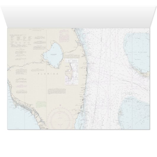YOUR TOWN Florida Nautical Chart Boater's (Inside Horizontal (Bottom))