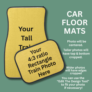 Your Train Photos Car Floor Mat
