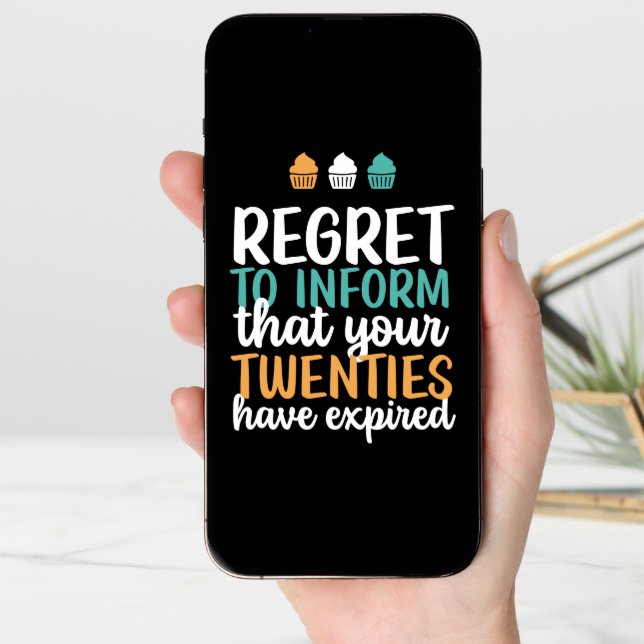 Your Twenties Have Expired Funny 30th Birthday Card (Front Digital)