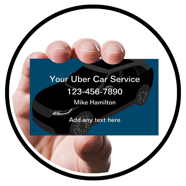Your Uber Driver Contact Style Business Card (Creator Uploaded)