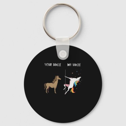 Your Uncle  My Uncle Unicorn Gift Funny Keychain