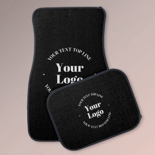 Your Uploaded Business Logo or other Design Car Floor Mat