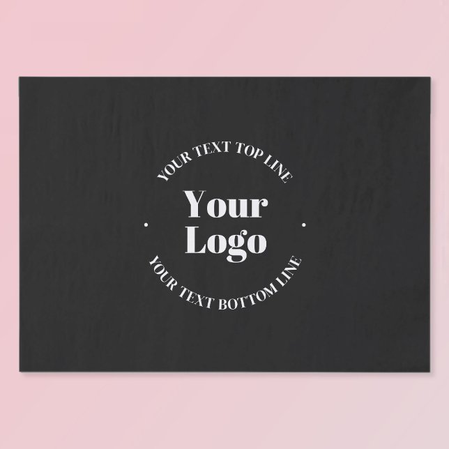 Your Uploaded Business Logo or other Design Tissue Paper (Creator Uploaded)