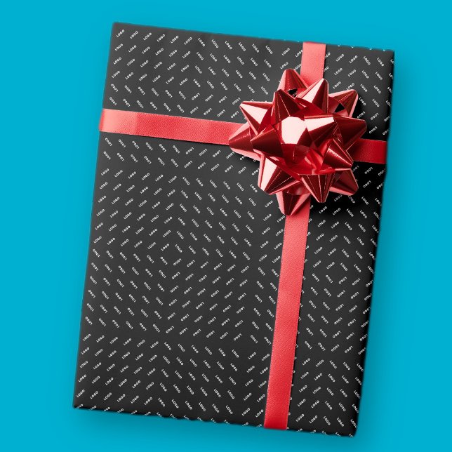 Your Uploaded Logo or Image | Modern Patten Wrapping Paper (Creator Uploaded)