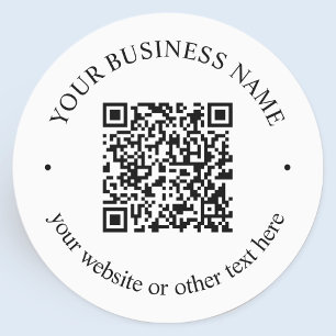 Your Uploaded QR code Plus Editable Circular Text Labels